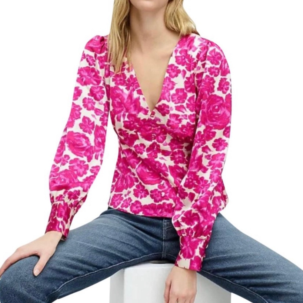 Floral J.Crew blouse NWT